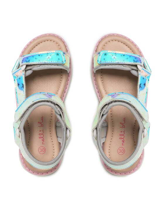 Nelli Blu Sandalias Nelli Blu AVO-LT403-007(IV)DZ Plata