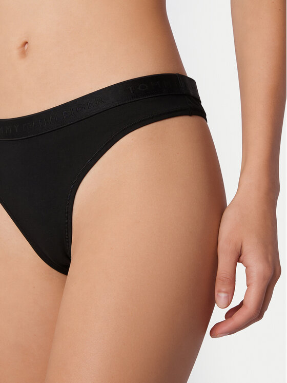 Tommy Hilfiger Tommy Hilfiger Tangas UW0UW06260 Negro