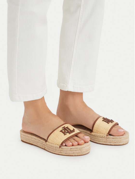 LAUREN RALPH LAUREN Espadrilky LAUREN RALPH LAUREN 802P06398003 Béžová