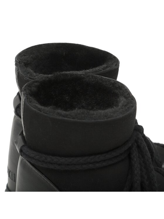 Inuikii Śniegowce Inuikii Classic Wedge 75203-005 Czarny