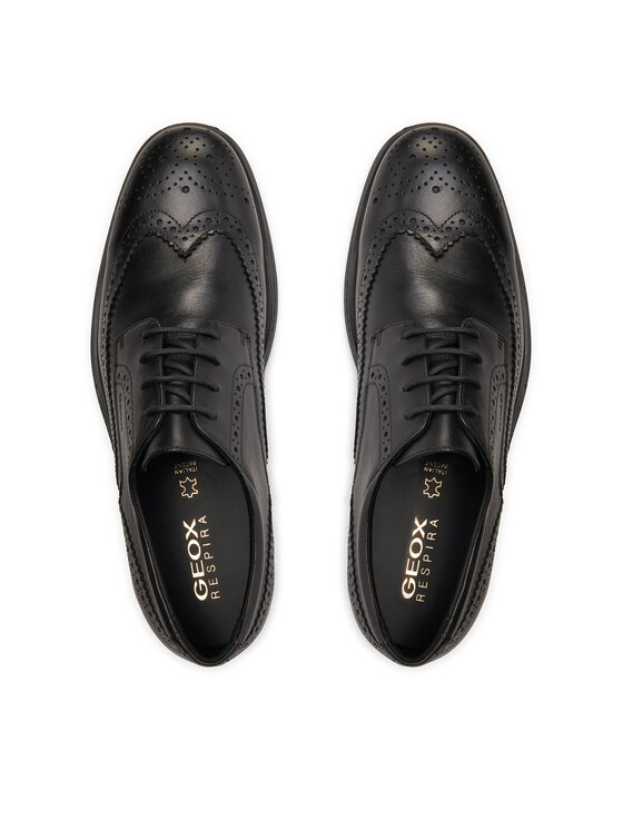 Geox Polobotky Geox U Dublin B U34R2B 00043 C9999 Černá