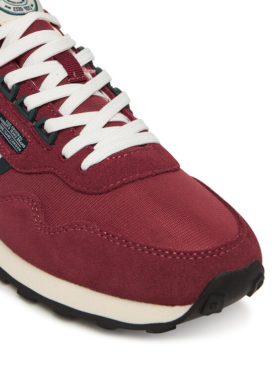 Pepe Jeans Tenisice Pepe Jeans Kingston College M PMS400010 Tamnocrvena