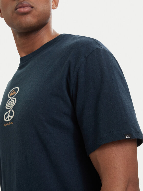 Quiksilver Quiksilver Camiseta Harmony Spiral EQYZT08304 Azul marino Regular Fit