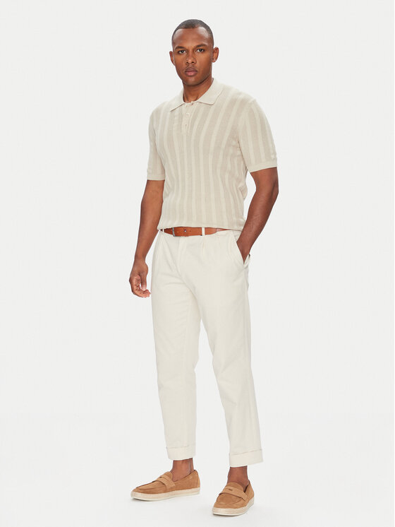 Baldessarini Baldessarini Polo B4 50024.5232 Bež Slim Fit