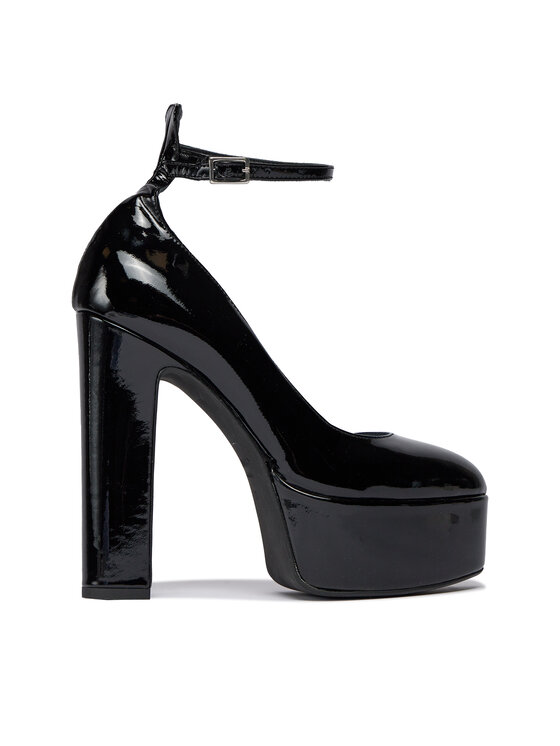 PINKO Salonke PINKO Puccini Mary Jane Platform Al 23-24 BLKS1 102011 A18Q Crna