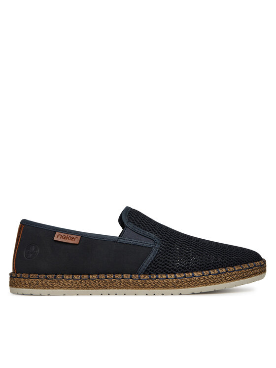 Rieker Īsi apavi Rieker B5265-14 Tumši zils