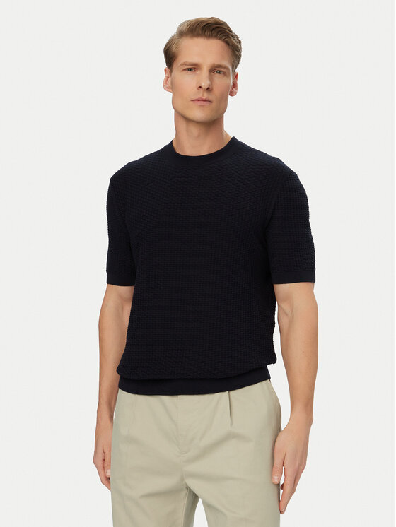 BOSS BOSS Светр H-Nilton 50560468 Cиній Regular Fit