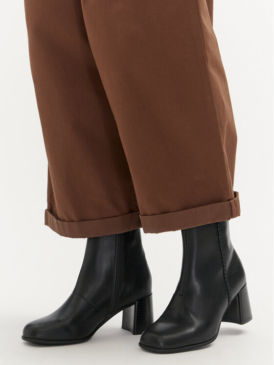 Clarks Členková obuv Clarks Keirsta Faye 26180036 Čierna