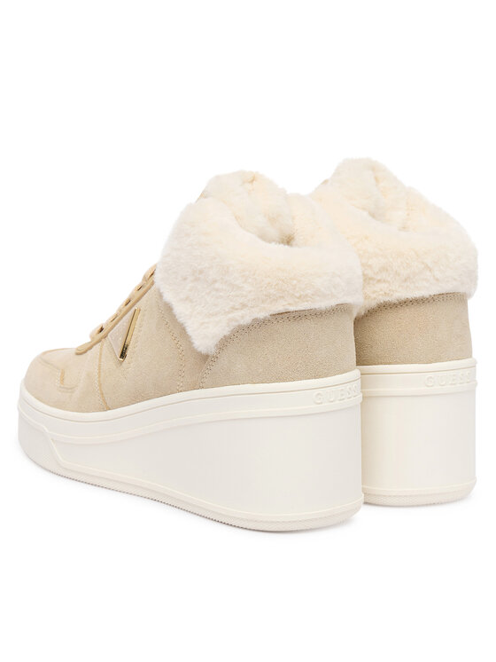 Guess Снікерcи Guess FLFRFR SUE12 Бежевий