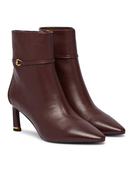 Coccinelle Botki Coccinelle C-Look E4 VTK 11 01 01 Bordowy