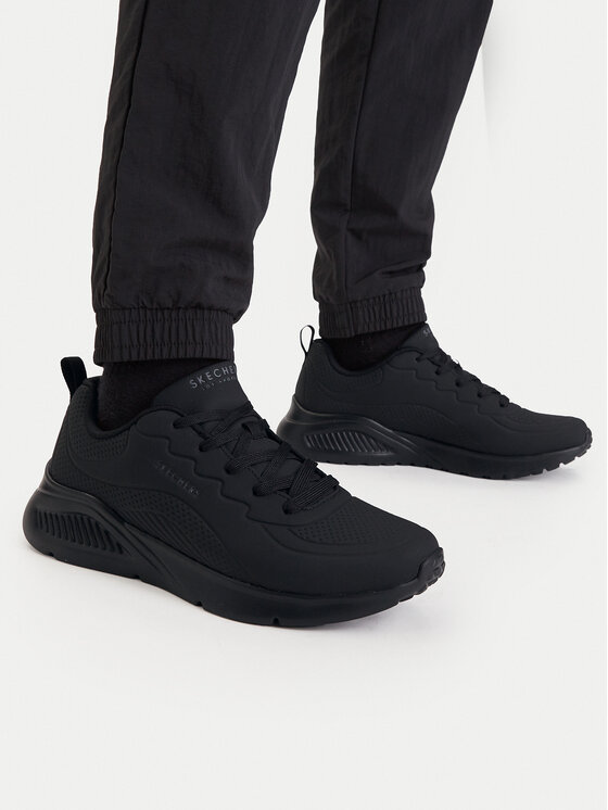 Skechers Sneakersy Skechers Uno Lite-Lighter One 183120/BBK Czarny