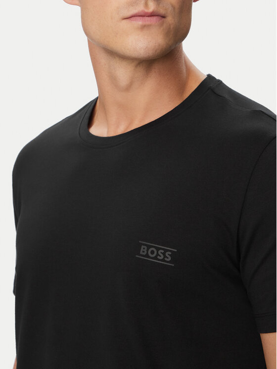 BOSS BOSS Camiseta 50565324 Negro Regular Fit