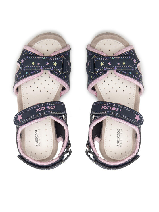 Sandały Geox J S.Roxanne B J25D9B 05015 C0694 S Granatowy | Eobuwie.com.pl