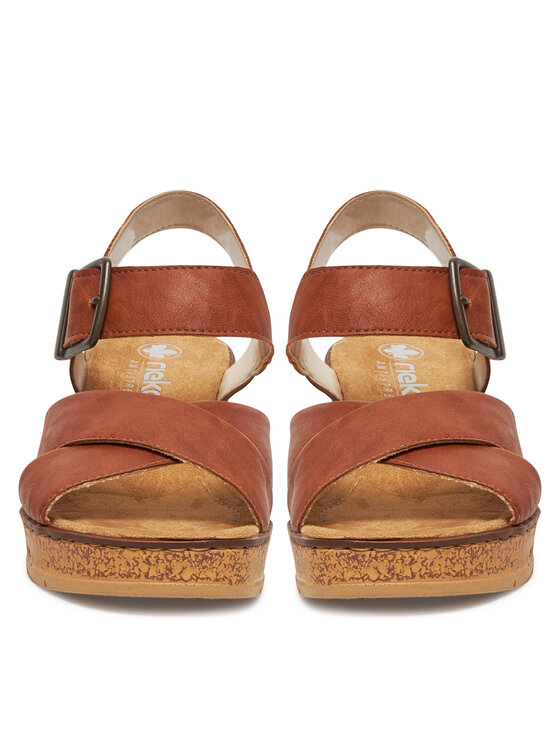 Rieker Sandale Rieker 63795-22 Smeđa