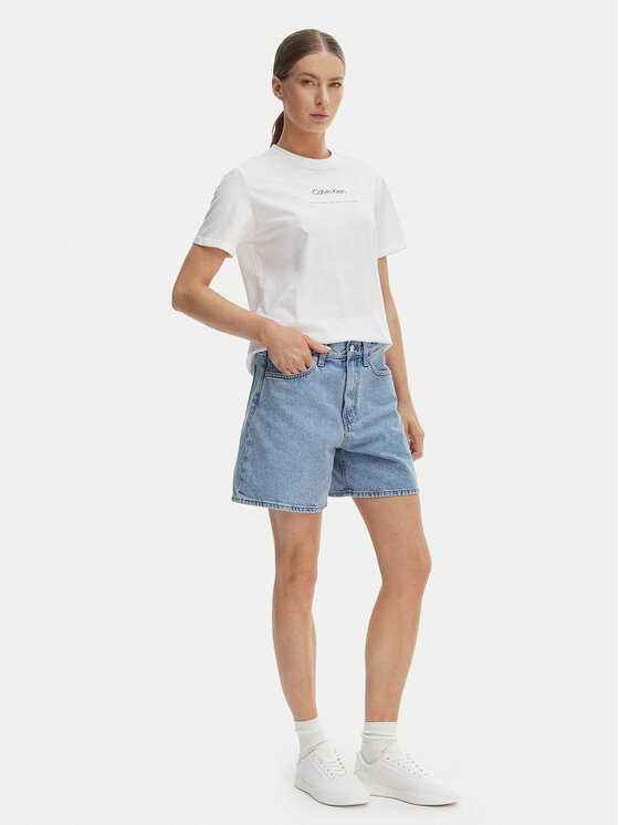 Calvin Klein Jeans Calvin Klein Jeans Camiseta Classic LV047C811G Blanco Regular Fit