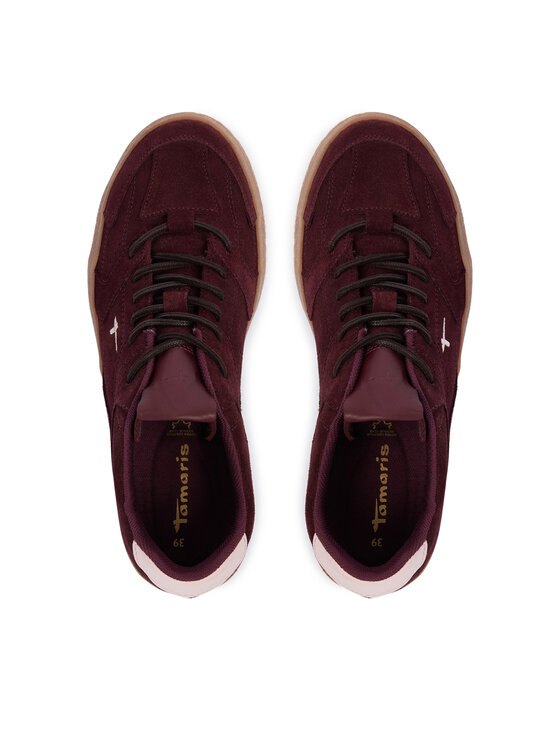 Tamaris Снікерcи Tamaris 1-23600-47 Бордовий