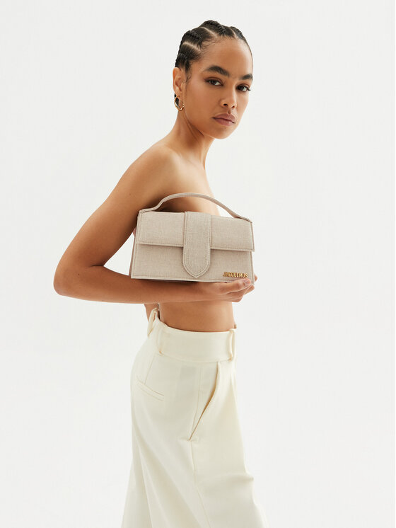 JACQUEMUS Kabelka JACQUEMUS Le Bambino 213BA006-3071 Béžová