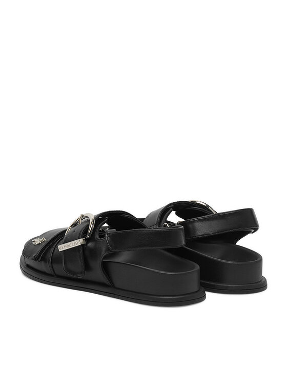 U.S. Polo Assn. Босоніжки U.S. Polo Assn. EO-EDITH001W/6Y1 Чорний