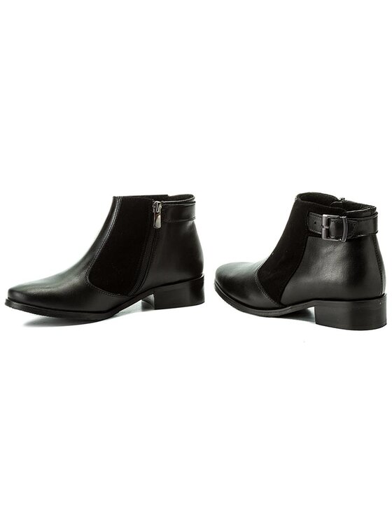 Sergio Bardi Členková obuv Sergio Bardi Sernia FW127266717NC Čierna