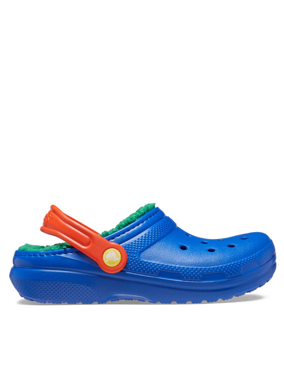 Crocs Nazouváky Crocs Classic Lined Clog Kids 207010 Modrá