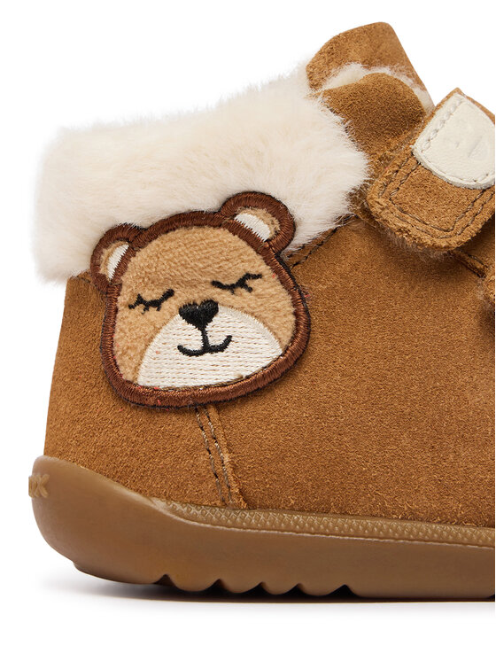 Geox Kotníková obuv Geox B Macchia Girl B664PA 00022 C6627 Hnědá