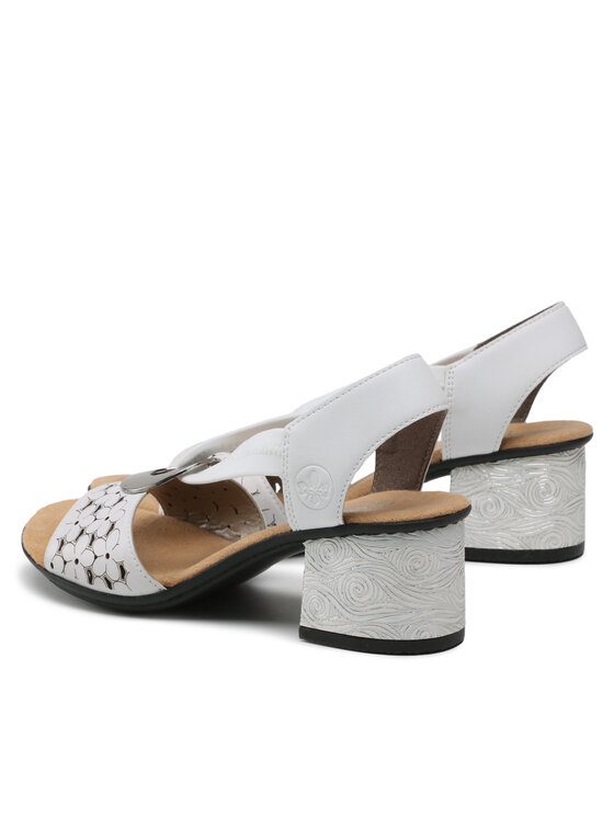 Rieker Sandali Rieker 64677-80 Bianco