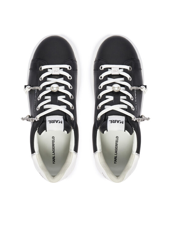 KARL LAGERFELD Sneakersy KARL LAGERFELD Anakapri KL63516T Czarny