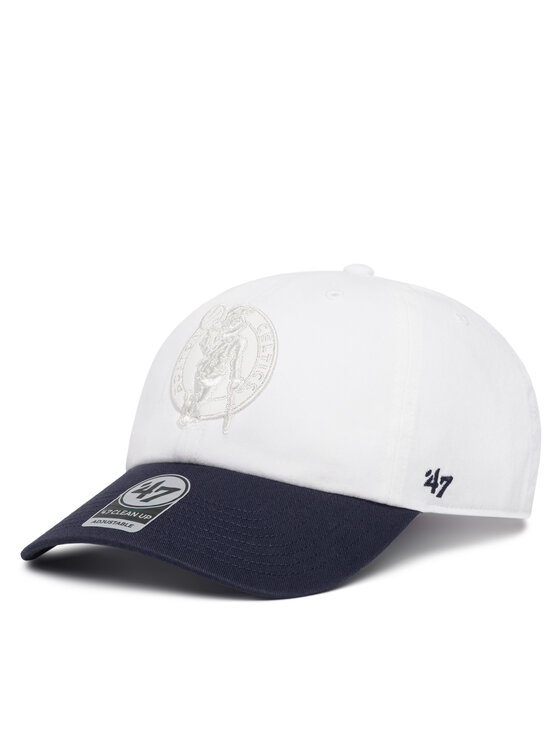 47 Brand Šiltovka 47 Brand NBA Boston Celtics '47 x Tommy Hilfiger Courtside '47 Clean Up THCCU172GWL Biela