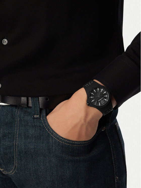 Plein Sport Годинник Plein Sport Thunderstorm PSBBA0423 Чорний