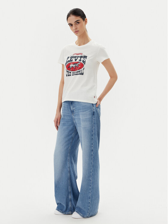 Levi's® Levi's® Marškinėliai Perfect 17369-3022 Balta Standard Fit