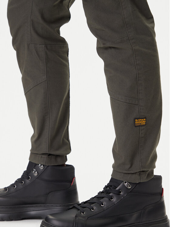 G-STAR G-Star Raw Hlače Zip Pocket 3D D24307-E172 Zelena Skinny Fit