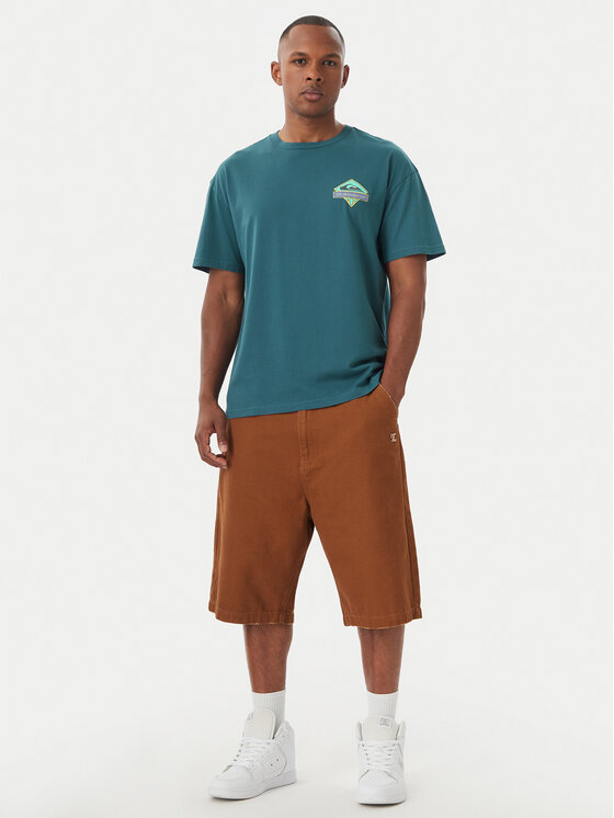 Quiksilver Quiksilver Camiseta Crystal Jet EQYZT08023 Azul Regular Fit