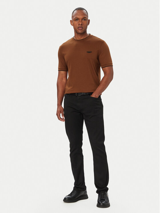 BOSS BOSS Camiseta C-Thompson 50575011 Marrón Regular Fit