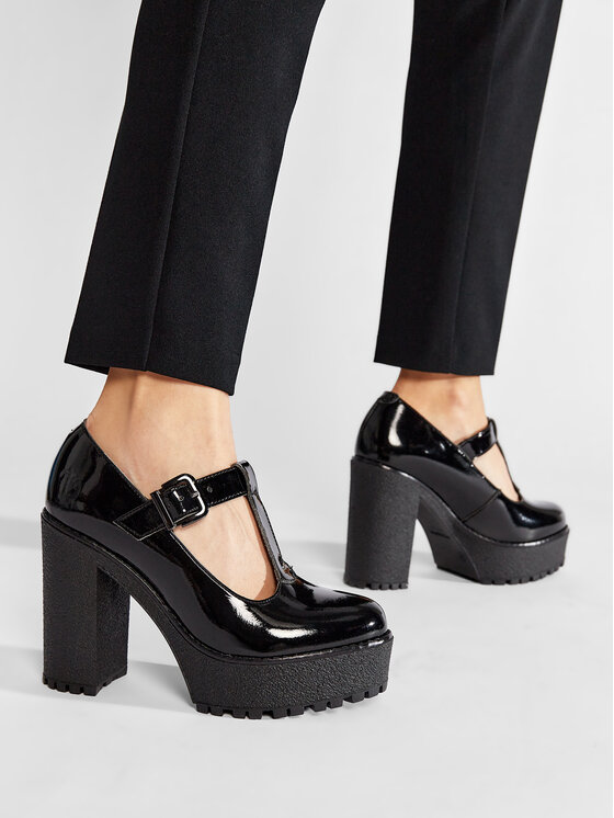 Altercore Pantofi Altercore Lizzy Vegan Negru