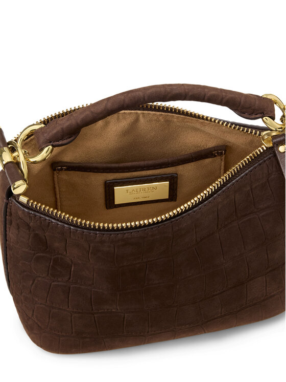 LAUREN RALPH LAUREN Kabelka LAUREN RALPH LAUREN 431P18451003 Tmavo hnedá