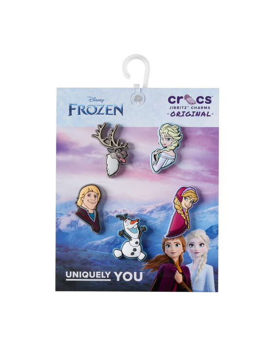 Crocs Apavu rotājums Crocs Jibbitz Frozen Character 5 Pack 10013626 Daudzkrāsains