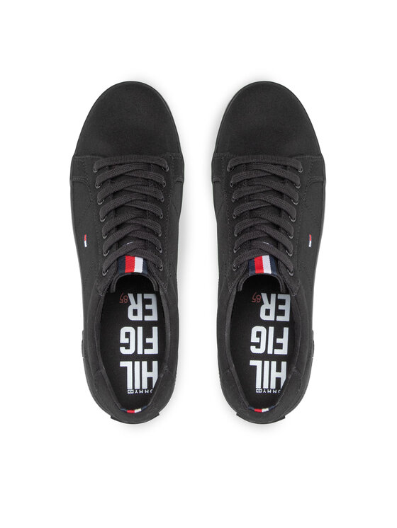 Tommy Hilfiger Teniși Tommy Hilfiger Harlow 1D FM0FM00596 Negru