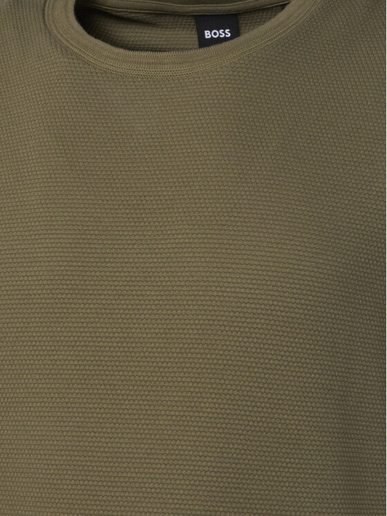 BOSS BOSS Camiseta Tiburt 240 50452680 Verde Regular Fit