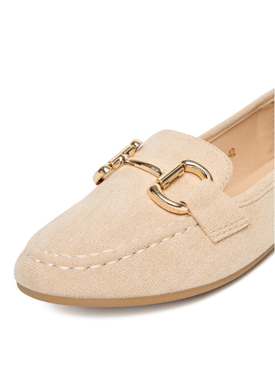 DeeZee Loafersy DeeZee LE601-42 Béžová