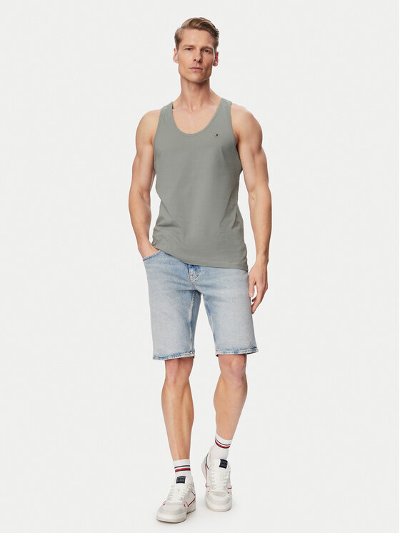 Tommy Hilfiger Tommy Hilfiger Conjunto de camisetas de tirantes UM0UM03867 De color Slim Fit