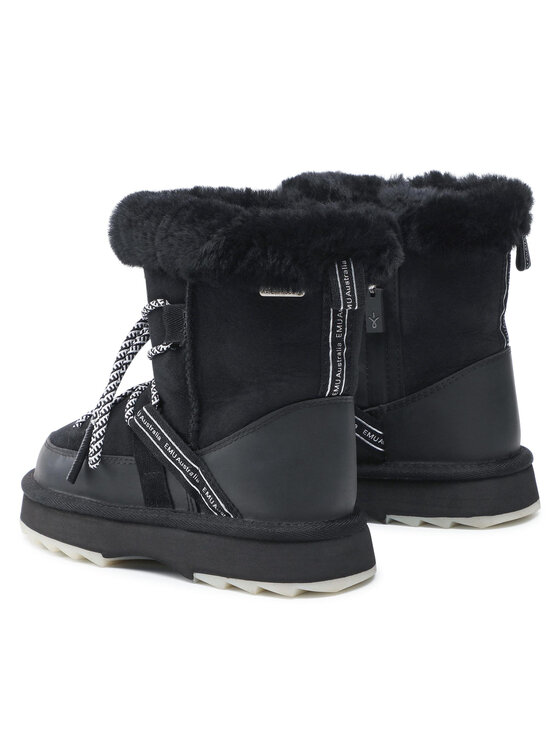 EMU Australia Sniega zābaki EMU Australia Blurred W12641 Melns