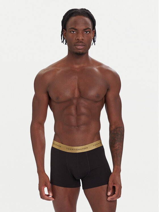 Tommy Hilfiger Tommy Hilfiger Conjunto de calzoncillos boxer UM0UM03411 Negro