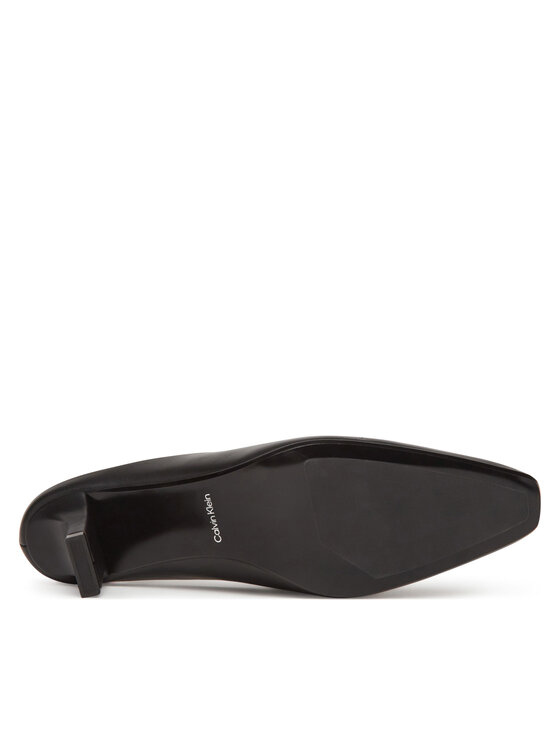Calvin Klein Šlepetės Calvin Klein Heel Mule Pump 50 - Lth HW0HW02332 Juoda