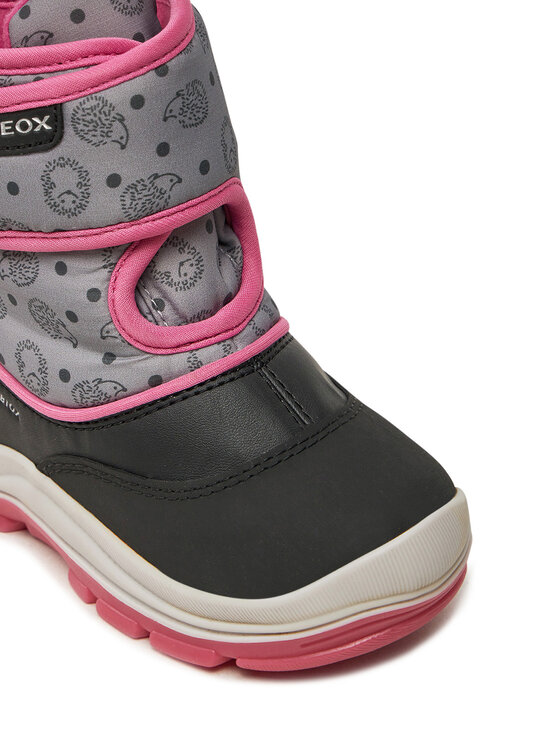 Geox Sněhule Geox B Flanfil Girl B Abx B263WG 0BCMN C9235 S Černá