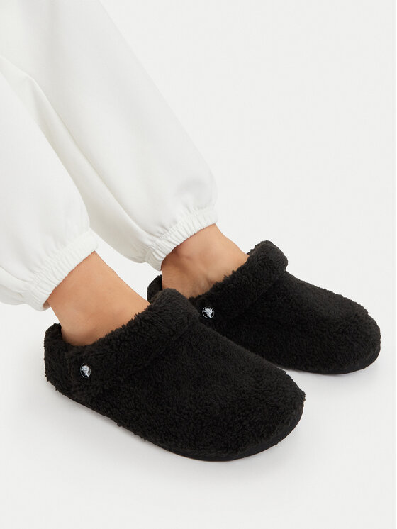 Crocs Čības Crocs Classic Cozzy Slipper 209386 Melns