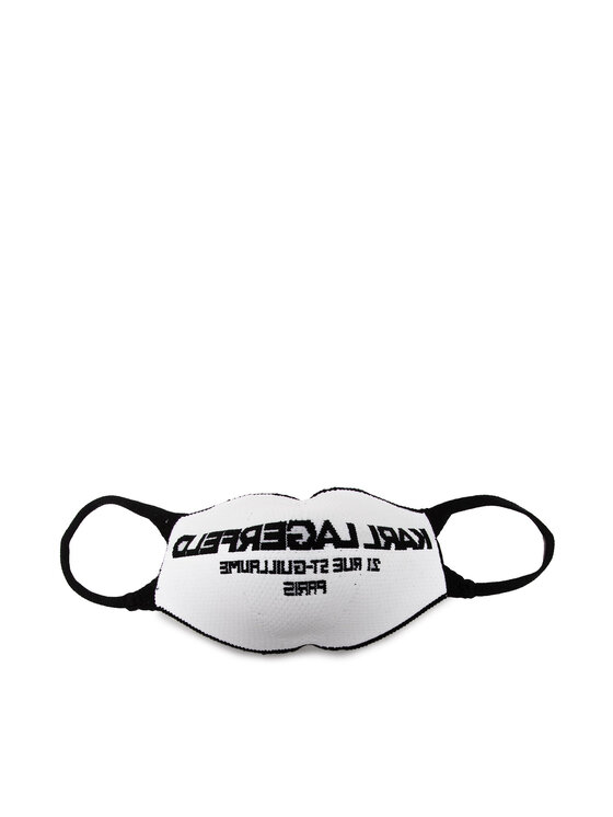 KARL LAGERFELD Auduma sejas maska KARL LAGERFELD 215W3913 Melns