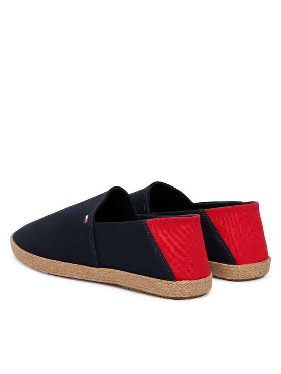 Tommy Hilfiger Espadrile Tommy Hilfiger Core Hilfiger Espadrille Textile FM0FM05792 Bleumarin
