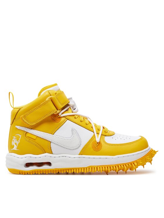 Nike Sneakers Nike Air Force 1 Mid Sp Lthr DR0500 101 Galben