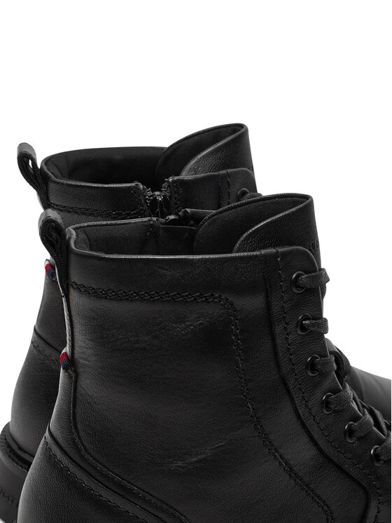 Tommy Hilfiger Ghete Tommy Hilfiger FM0FM05183 Negru