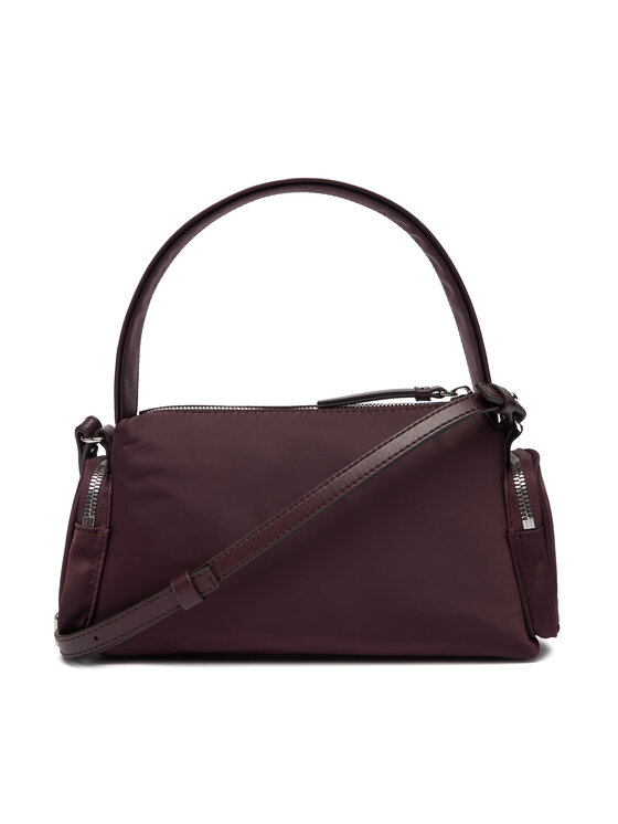 Calvin Klein Ročna torba Calvin Klein Pocket Nylon Bag W/ Strap LV04F3132G Bordo rdeča